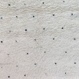 Beni Ouarain Berber Rug with Black Polka Dots