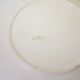 3 flat plates made of Badonviller earthenware model Nenuphar, iron earth