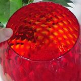 Red vase Empoli Italy 1960