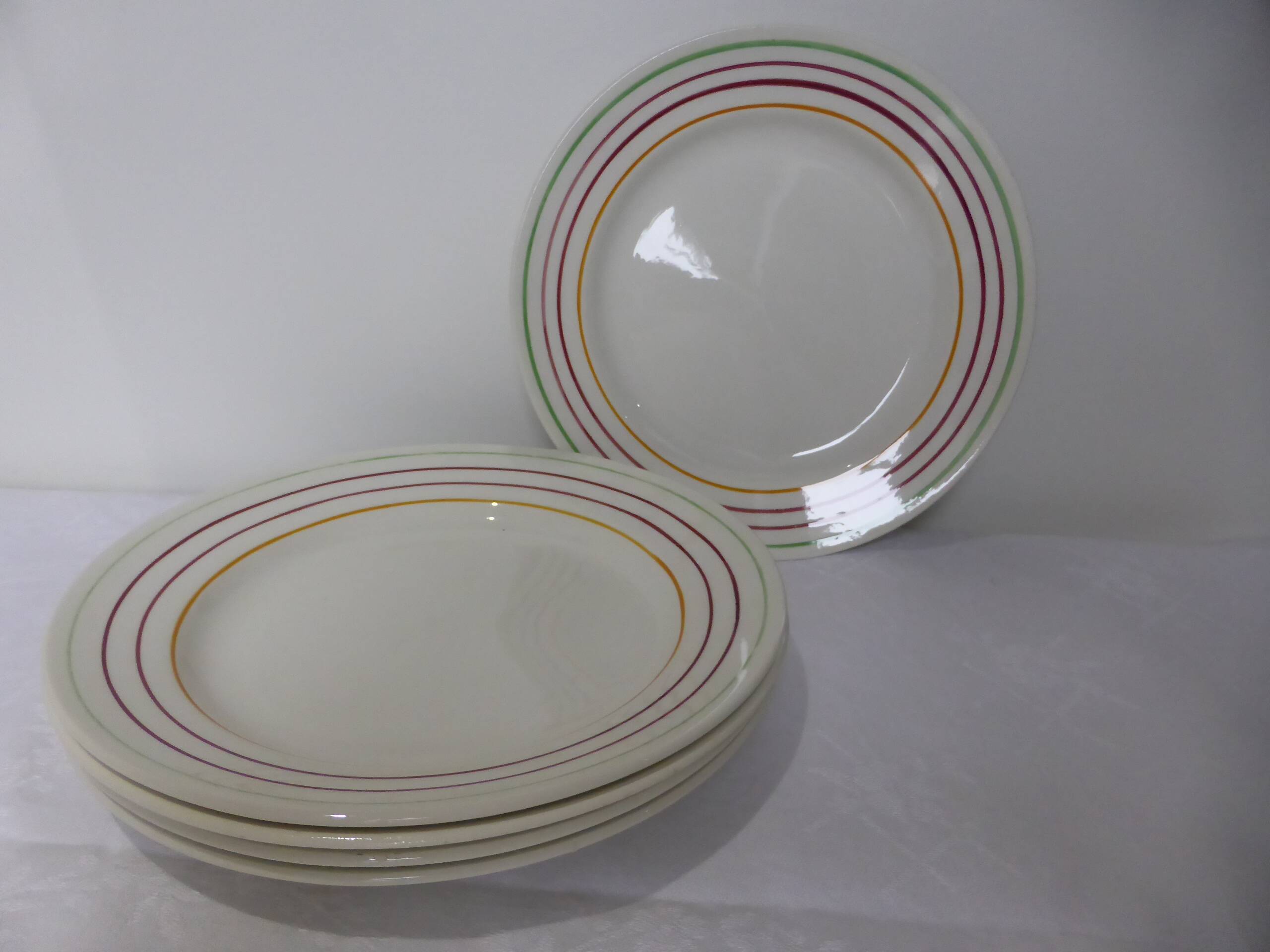 5 flat plates from Gien Jeannino