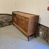 1950s sideboard with display case