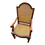 Cherry wood restoration armchair
