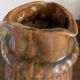 Vase coloquinte cf.abbé pacton (1856-1938) ec. carriez signed
