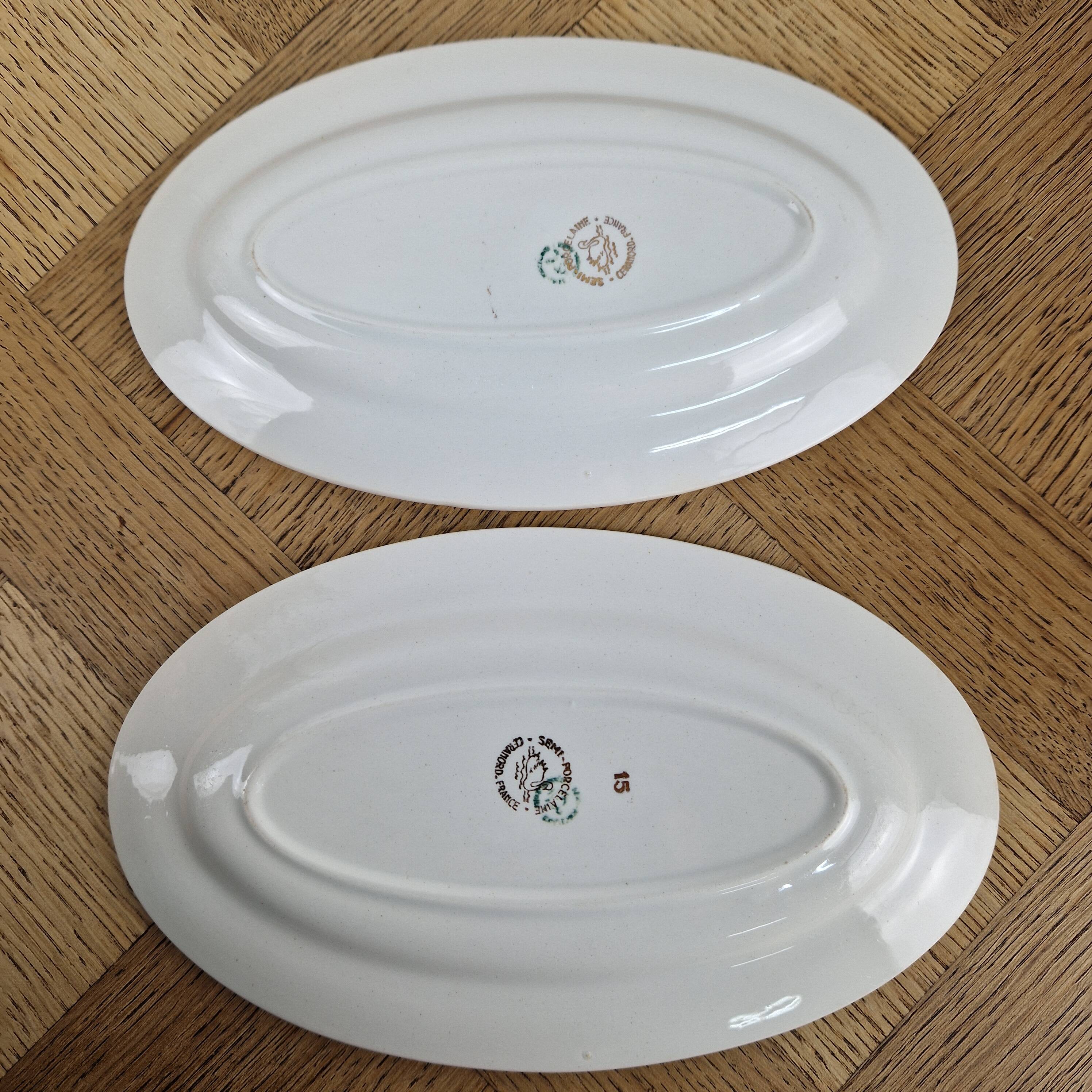 2 Beurriers Céranord Saint Amand - petits plats vintage
