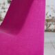 Pink wool armchair, 1970