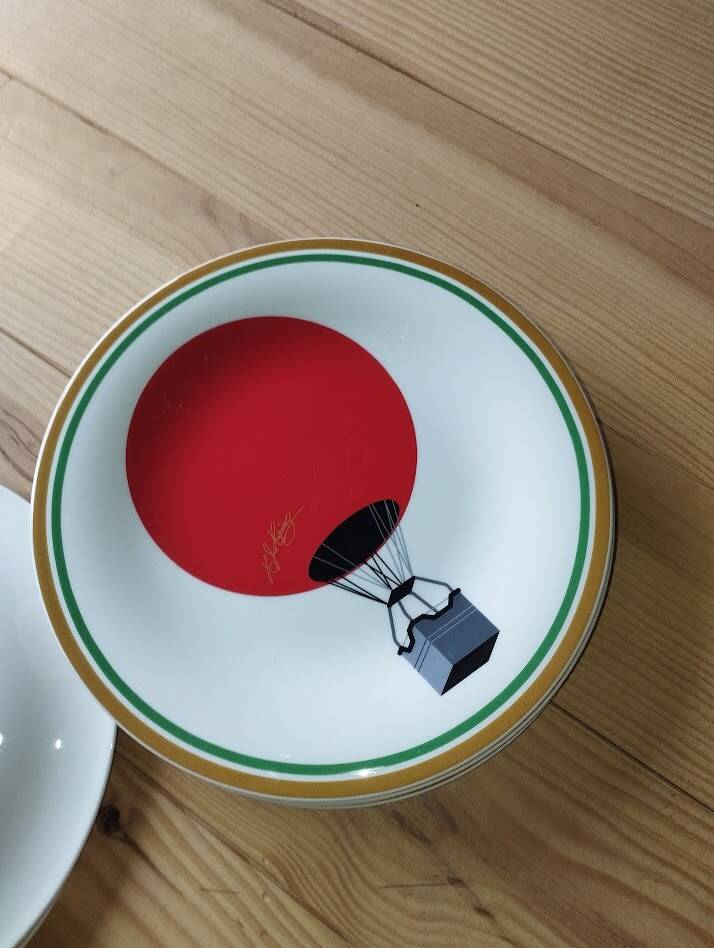 Set of 8 Villeroy & Boch x Heinz plates – Limited editions – Ø 27 cm