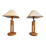 Pair of Scandinavian Asmuth Leuchten lamps