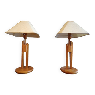 Pair of Scandinavian Asmuth Leuchten lamps