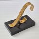 Pair of Vintage 1960s Gold Starry Bookends