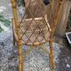 Louis sognot chaise osier rotin vintage