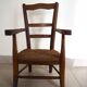 Ancien fauteuil de coiffeur pour enfant