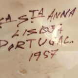 Wall lamp glazed ceramic representing a putti fca lisboa portugal sant anna