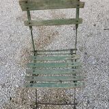 9 folding garden chairs