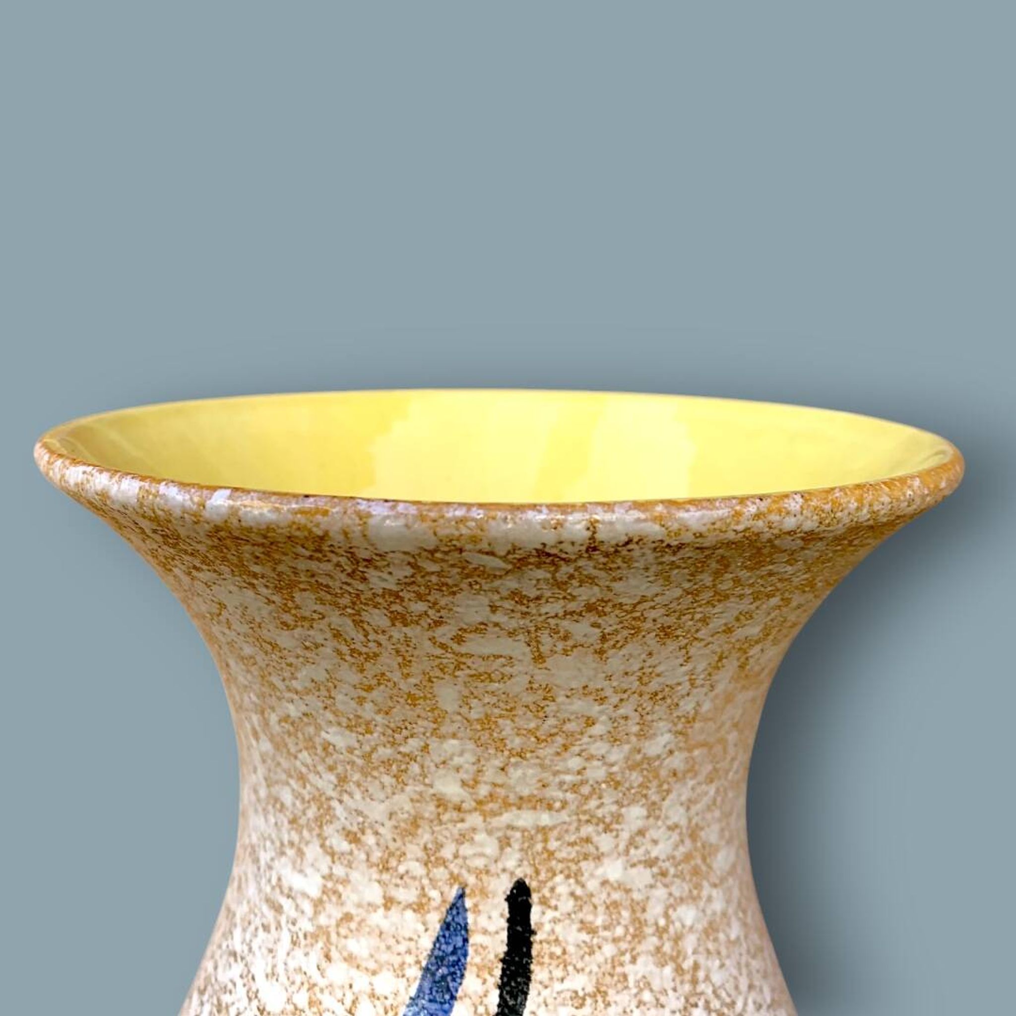 Vase moderniste Scheurich Keramik 215-33 - West Germany