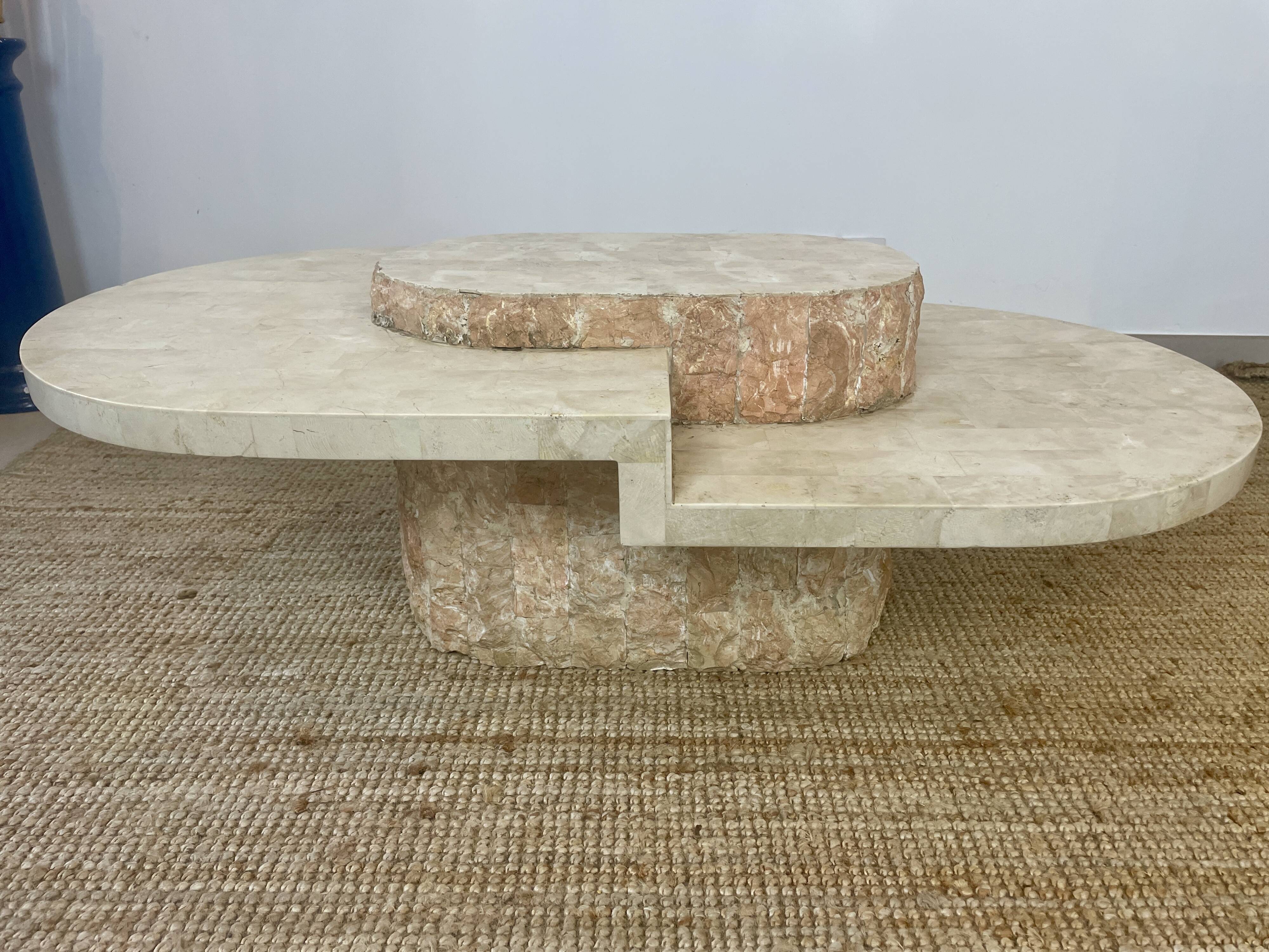 Magnussen Ponte Travertine Coffee Table
