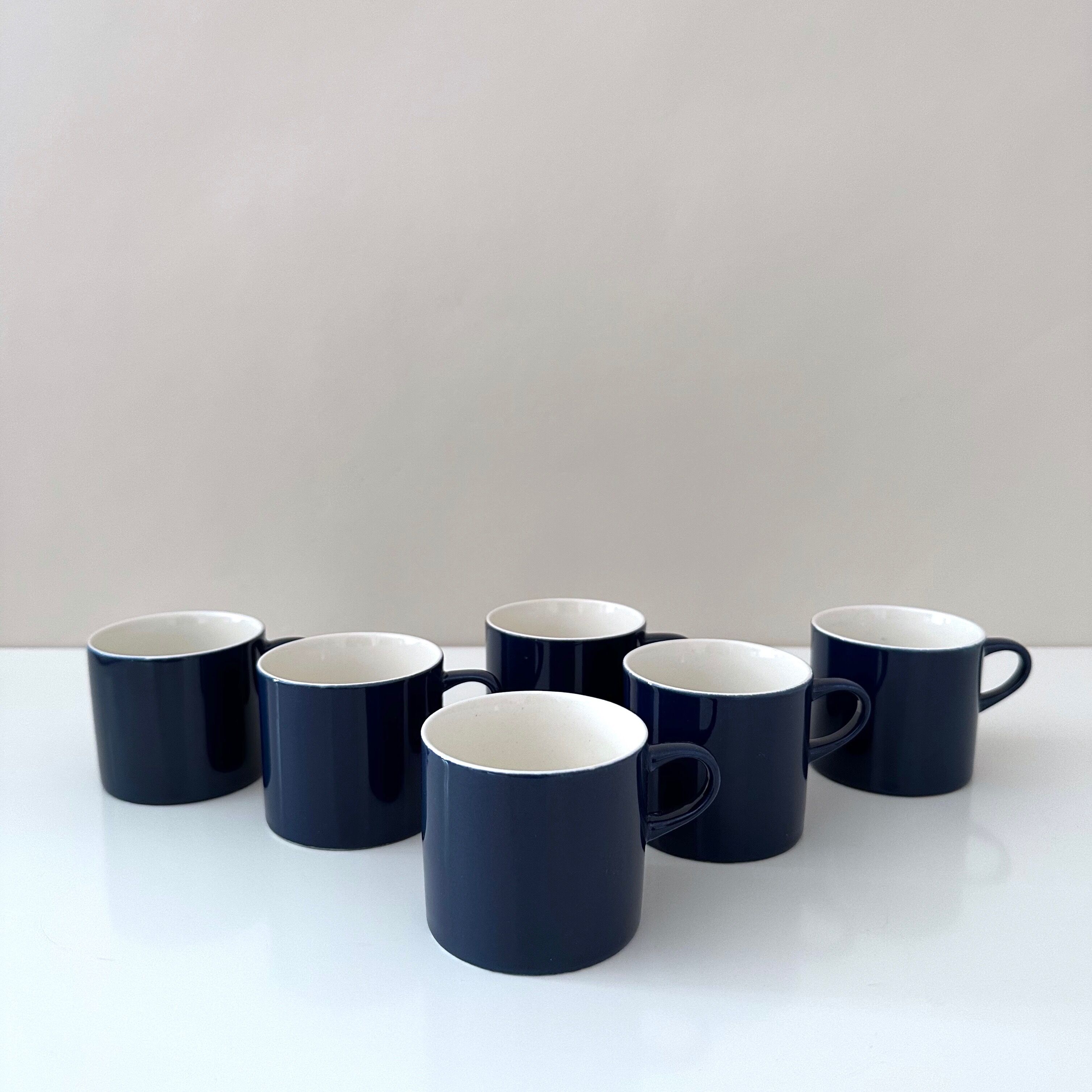 Melitta Stockholm for 6 persons, coffee set blue, 60's