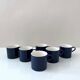 Melitta Stockholm for 6 persons, coffee set blue, 60's