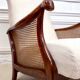 Vintage shepherdess armchair