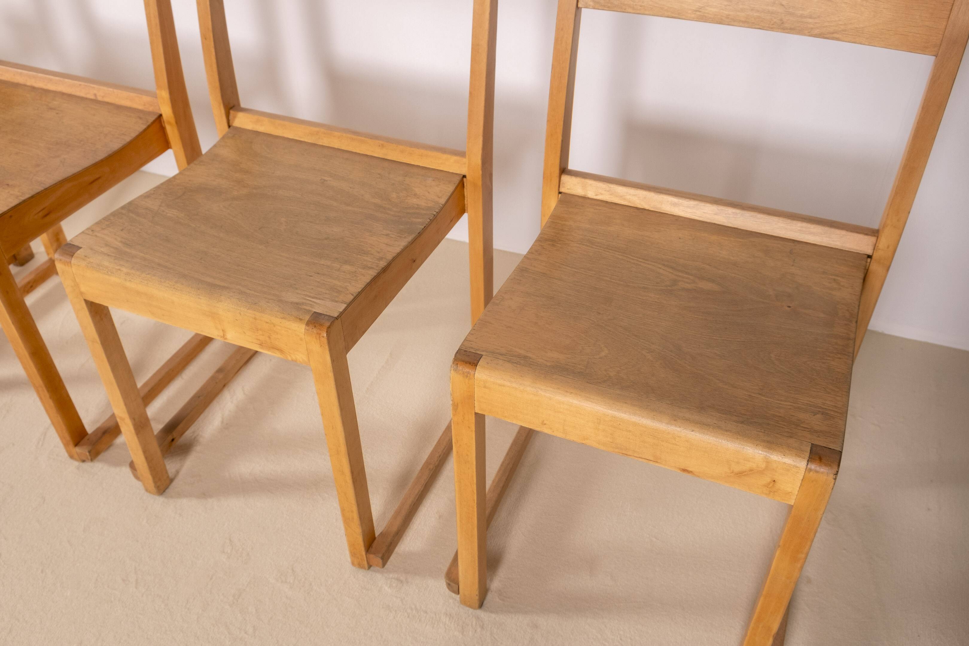 6x Sven Markelius Orchestra Chairs