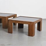 Pair of Model 771 tables by Tobia Scarpa, Cassina circa 1965