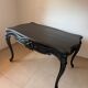 Table à manger  / bureau baroque en hêtre noir