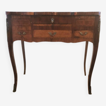 Louis XV wooden dressing table