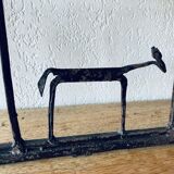 Artistic ironwork mirror, Frederick Weinberg