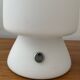 Small touch lamp in opaline from the 1980s.