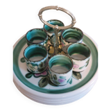 Cup and small plates set