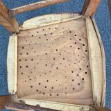 Vintage Bistro Wood Chairs Stamped Luterma