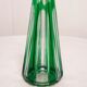 Vase en verre sculpté de Bohême. République tchèque, années 1980.