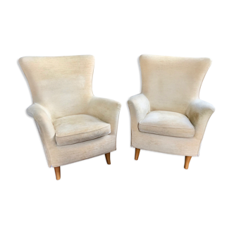 Pair of armchairs