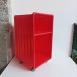 Vintage Ikea Hagberg trolley on wheels