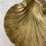 Brass shell ashtray, pocket emptier