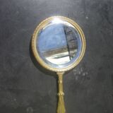 Hand mirror gilded bronze XIX th