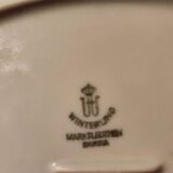 Pair of small oval designer dishes 70 Winterling Marktleuthen Bavaria