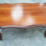 Table basse ancienne rustique en bois