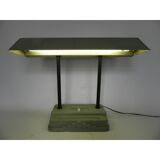 Sevadac Art Deco desk lamp with fluorescent lamp