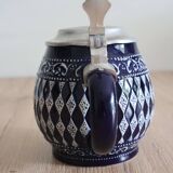 Beer mug with tin lid