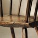 Fauteuil en bois massif, art populaire, Royaume-Uni , XIXᵉ siècle