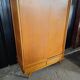 Vintage wardrobe compass feet sliding doors