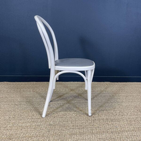 Lot de 6 chaises bistrot bois courbé type Thonet