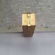 Murano glass wall lamp by Kaiser Leuchten, 1950s