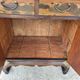 Small Chinese cabinet h 62 cm, 62cm x 37 cm 2 drawers, 2 doors