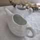 Duo de saucières porcelaine blanche ancien biberon malade
