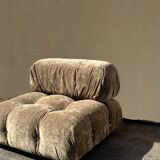 Canapé camaléonda en velours ras par Bellini pour B&B italia, design 1970