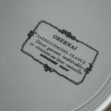Set of 3 Alsatian plates