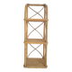 Bamboo wall shelf