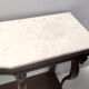 Outstanding Art Deco Style Console with a Carrara Marble Top, Italy