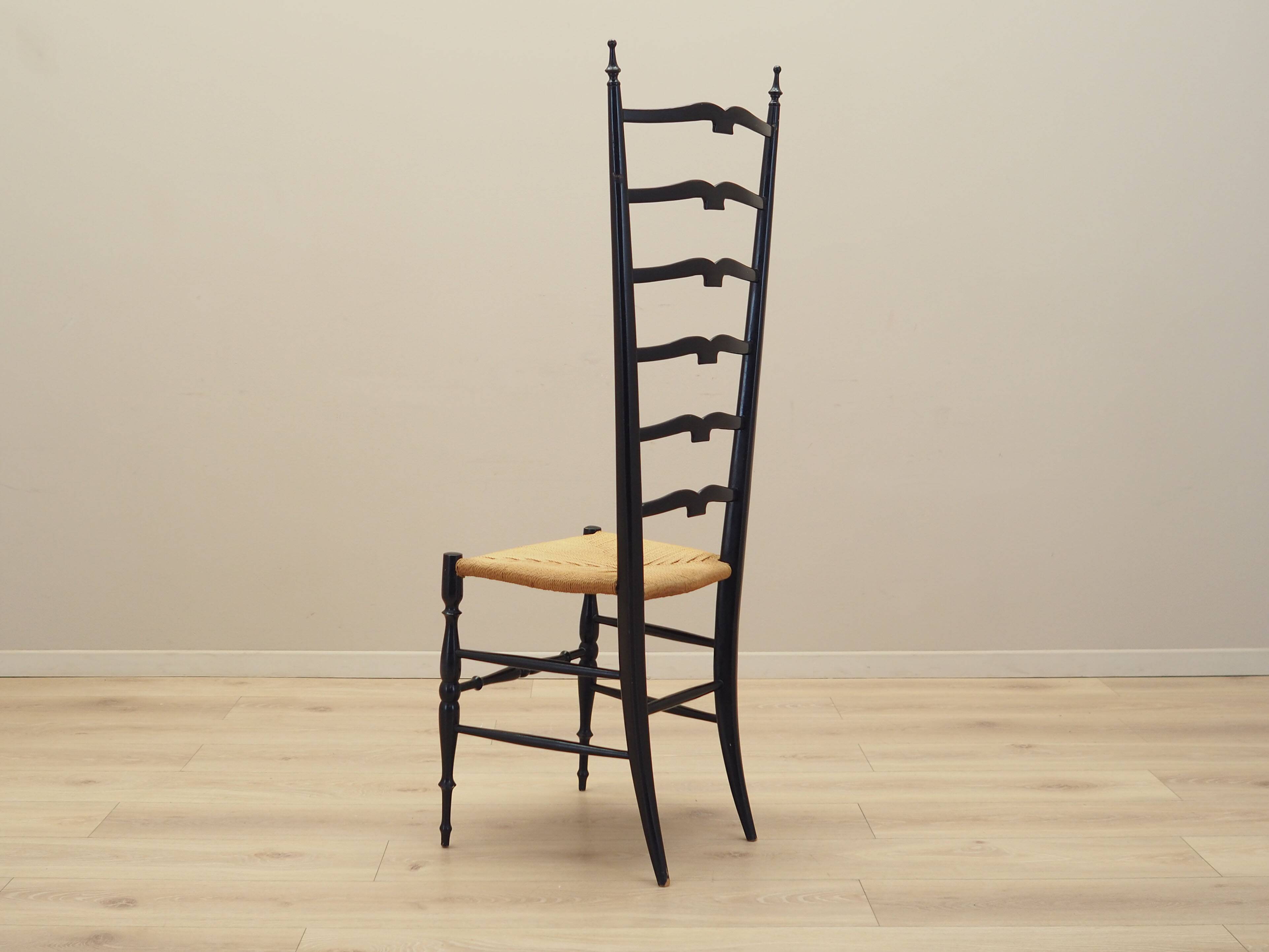 Beech chair, Italian design, 1950s, designer: Gio Ponti, manufacturer: Chia